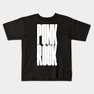 bold Punk rock logo Kids T-Shirt